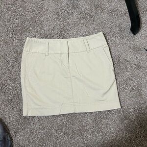 Express Tan Mini Skirt